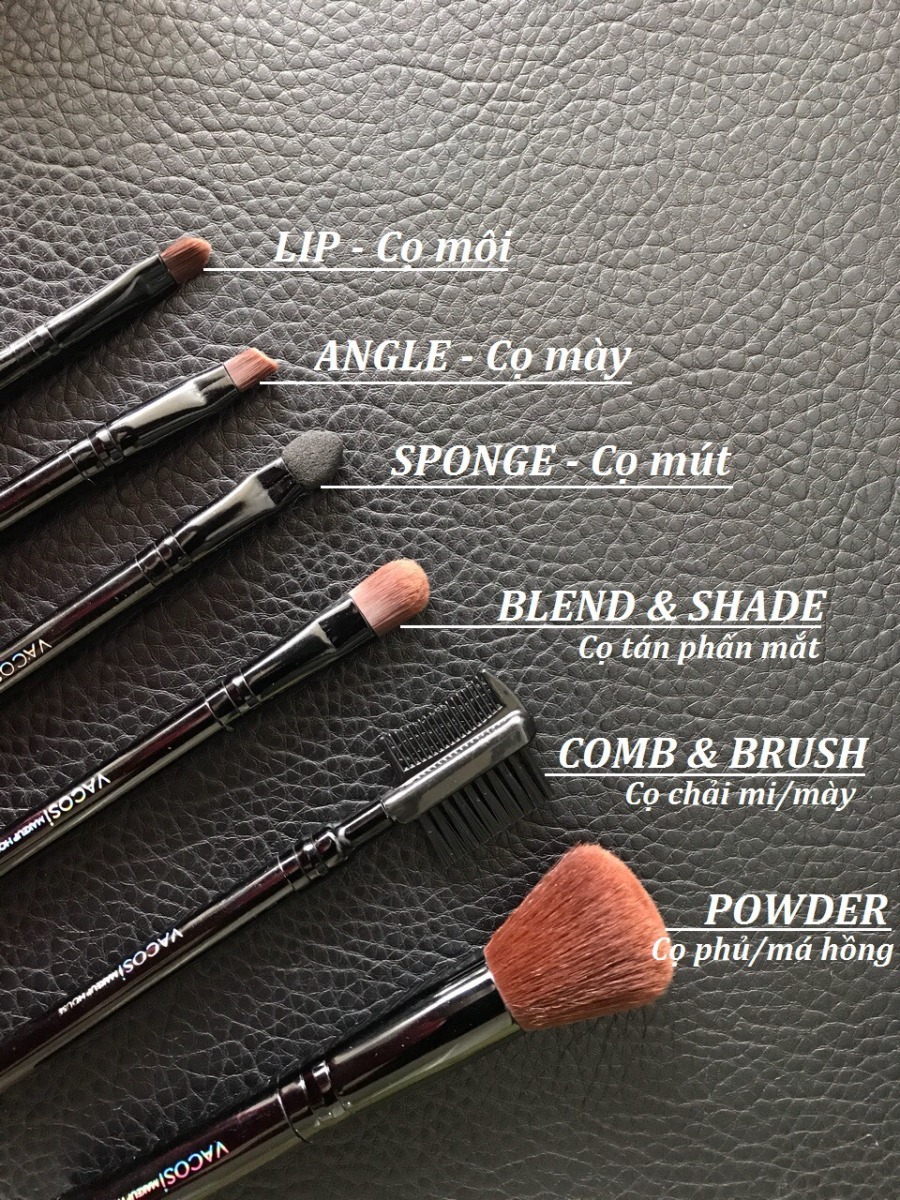 [HCM]Bộ cọ Vacosi My Darling (6 cây)