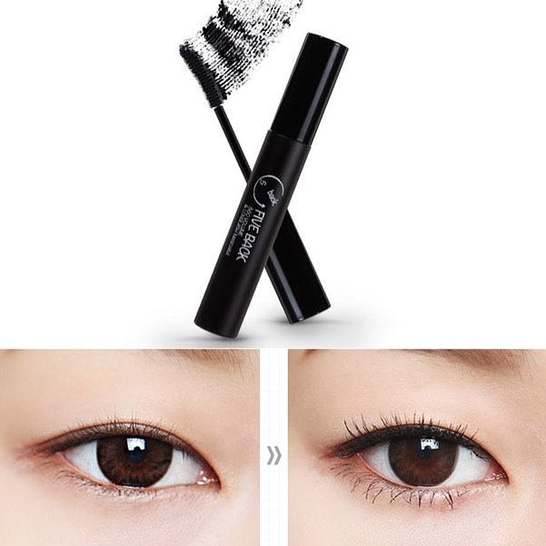 [Korean] 8ml long and dense mi five back 360 ° Volume & longlash make up mascara