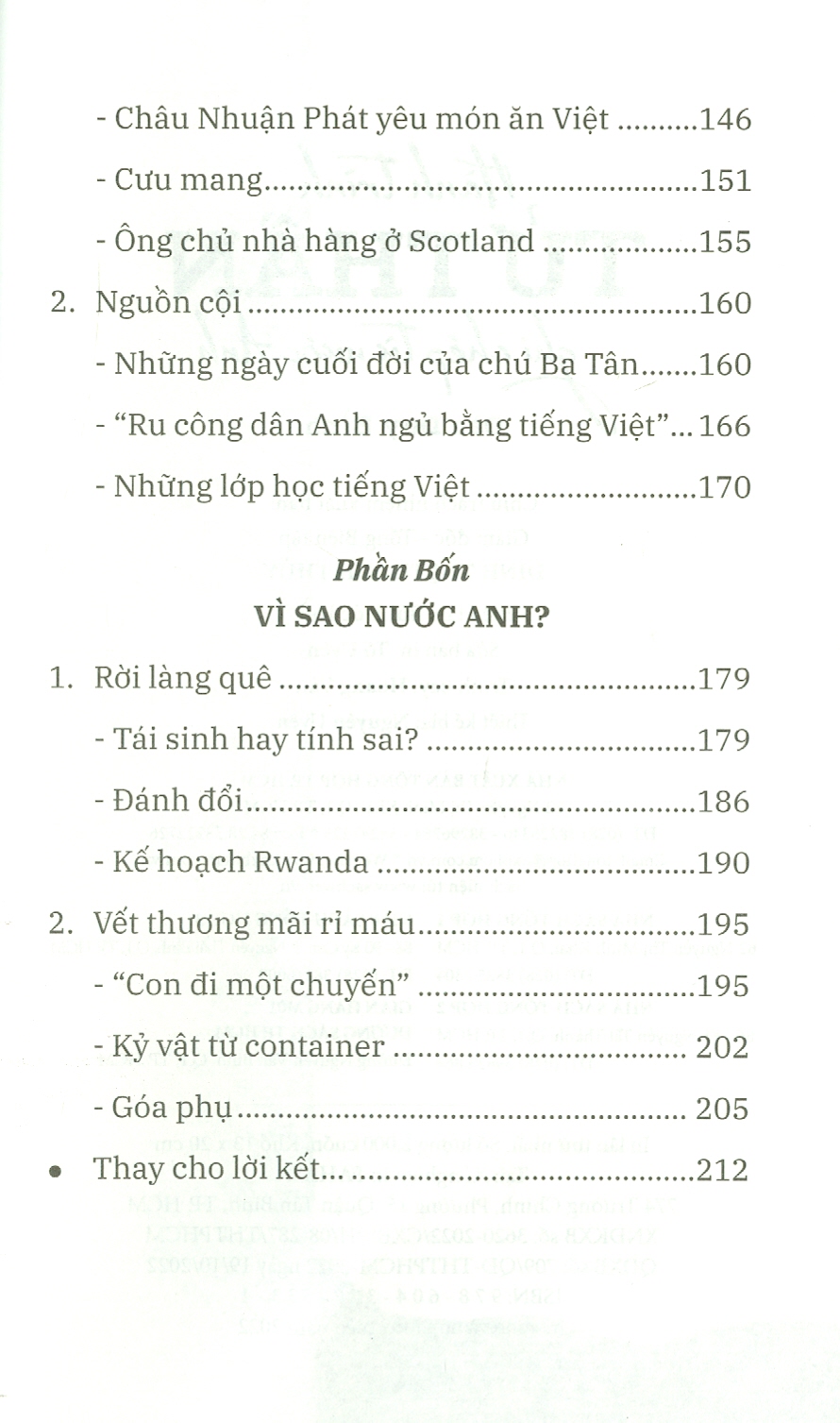 Hành Trình Tử Thần - Ghi Chép Từ Nước Anh