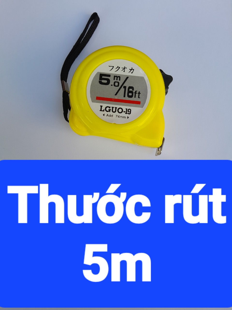 Thước rút dài 5 mét và 3 mét siêu bền