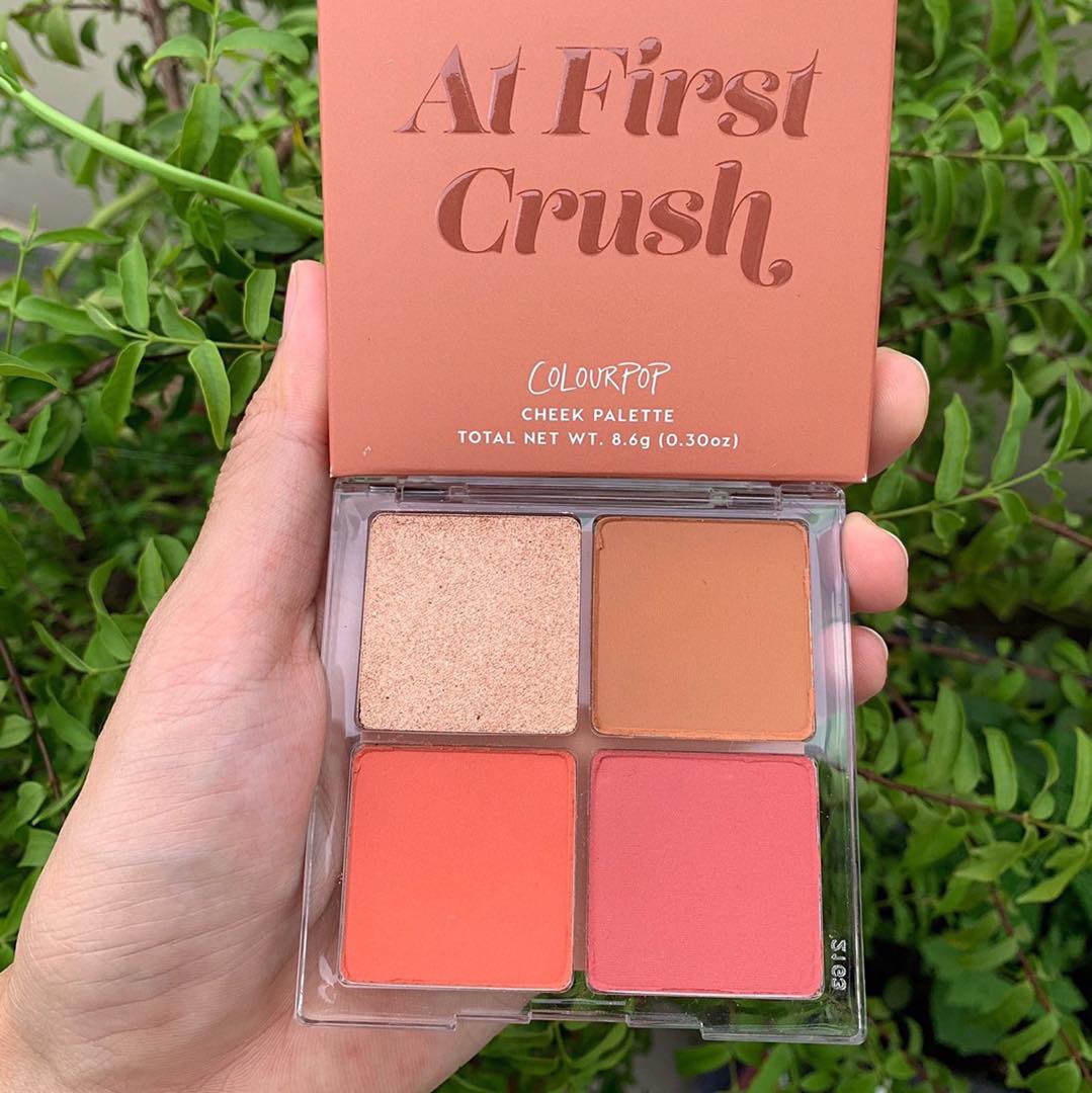 Bảng má hồng Colourpop Cheek Palette 4 ô màu trang điểm tự nhiên, bám lâu