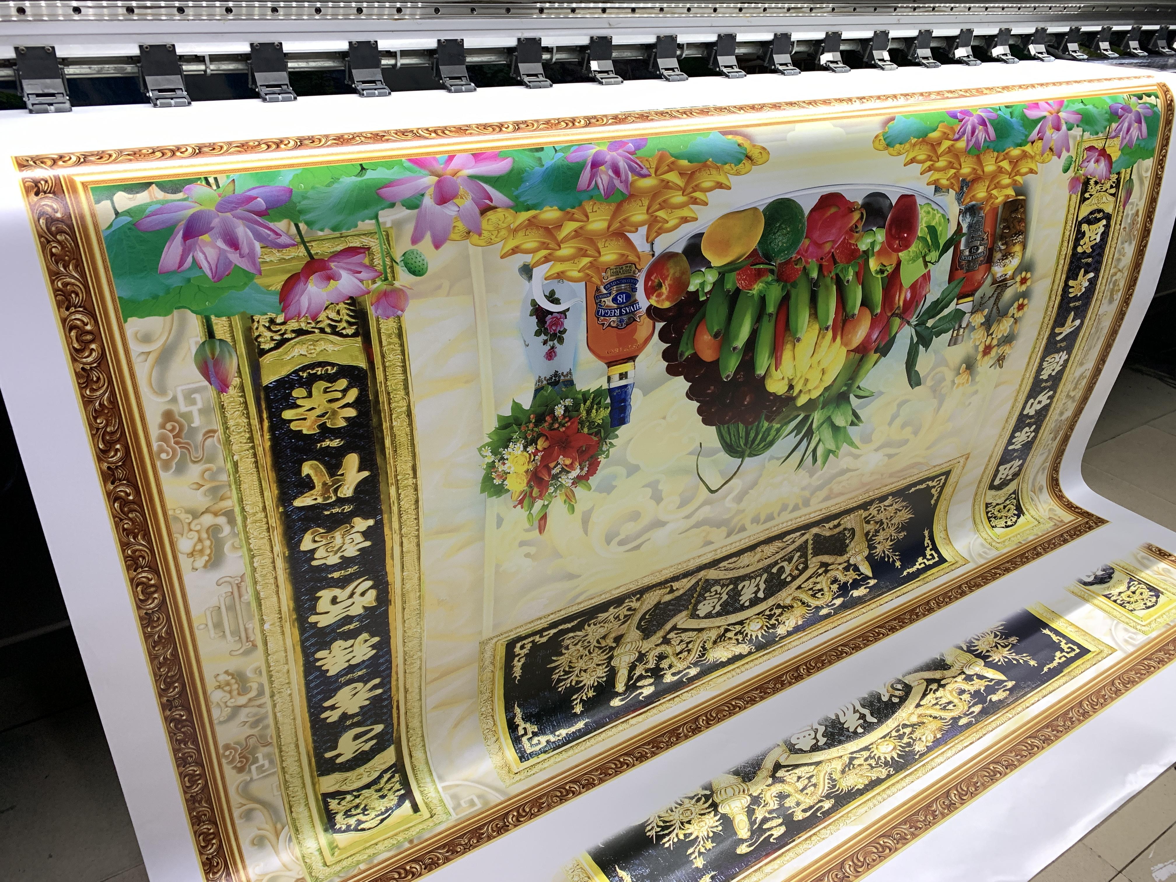 Tranh 3D dán quán tóc, trang trí tiệm tóc