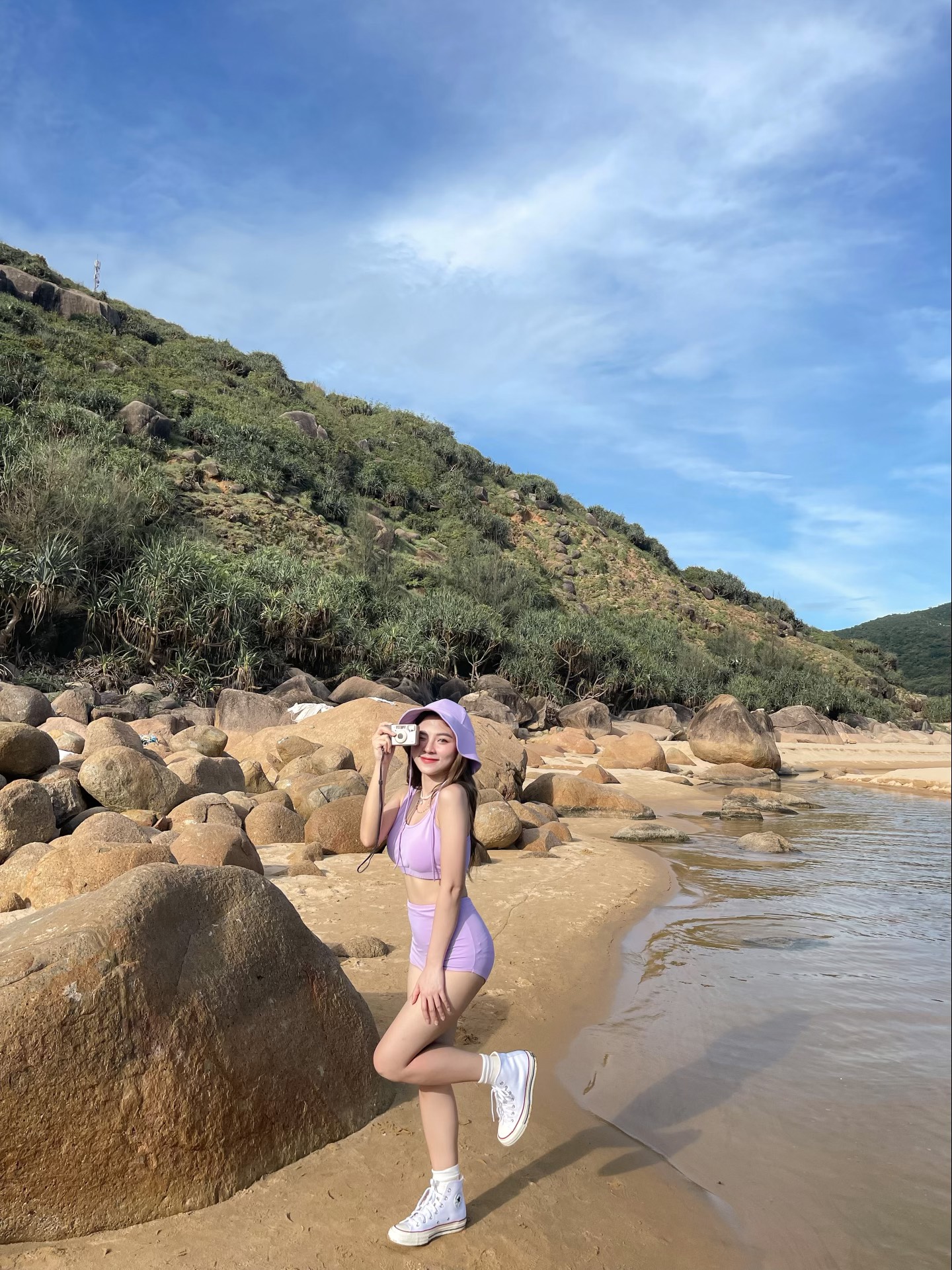 CieL bikini TÍM- Có Mũ- ẢNH THẬT