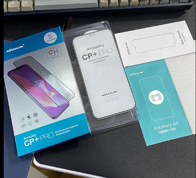 [Nhập RS0822 giảm 30k cho đơn 99k]Kính cường lực Nillkin Amazing CP+PRO 2.5D cho IPhone 12 pro max /IPhone 12 pro/13 pro max/13/13 pro/12 Max chính hãng