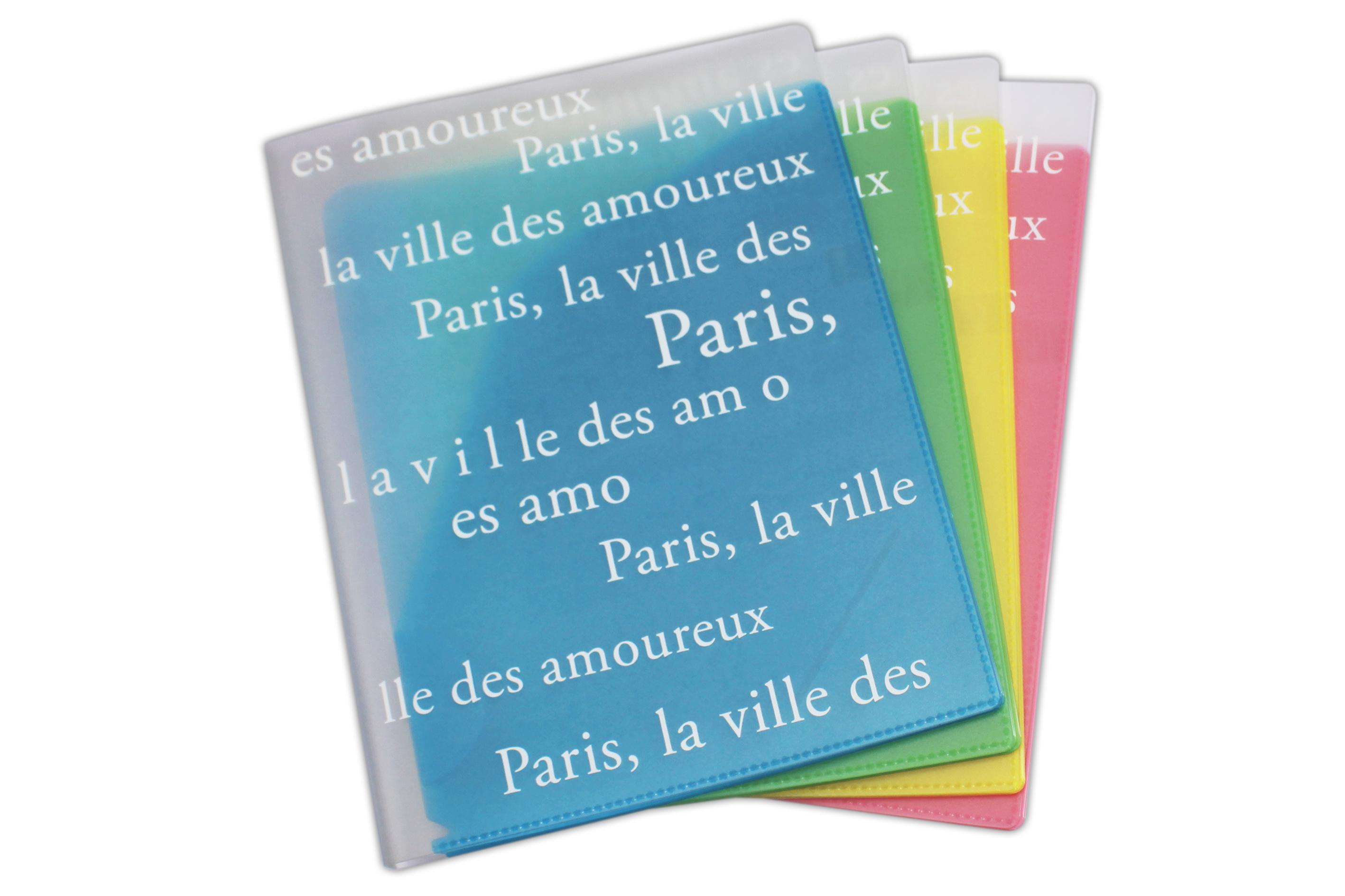 Double A Bìa Nhiều Ngăn -  Mẫu Paris