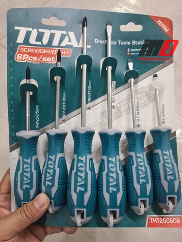 Bộ 6 tua vít tht250606 total