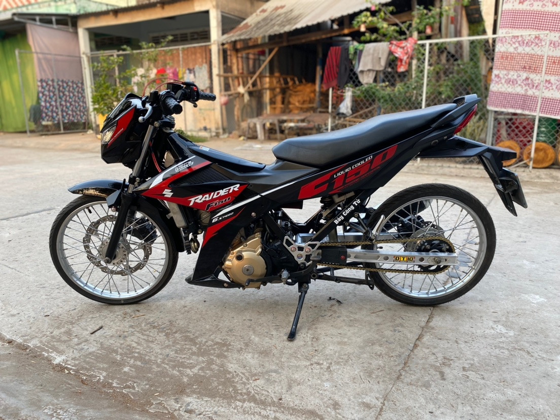 Tem Rời Raider màu đen đỏ trắng