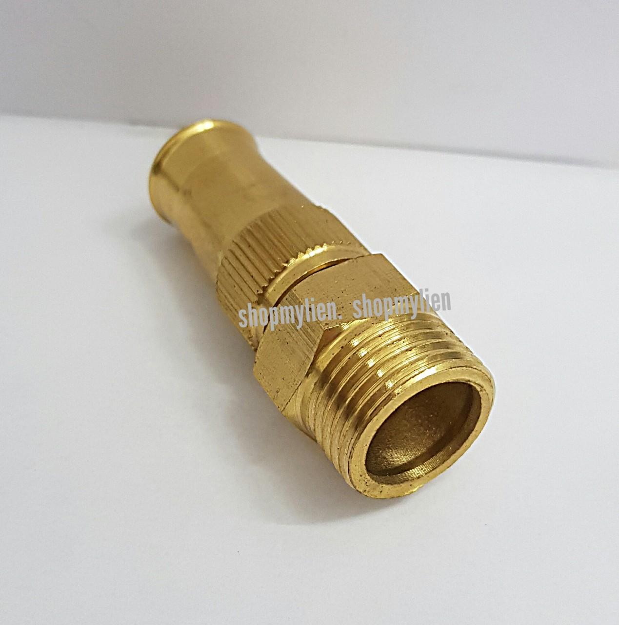 [HCM]Béc đồng NHÉT/ VẶN rửa xe, béc tưới cây nhiều chế độ