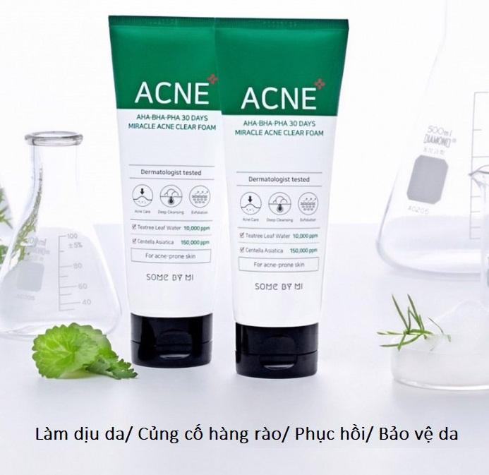 Some By Mi AHA-BHA-PHA 30 Days Miracel Acne Clear Foam 100ml