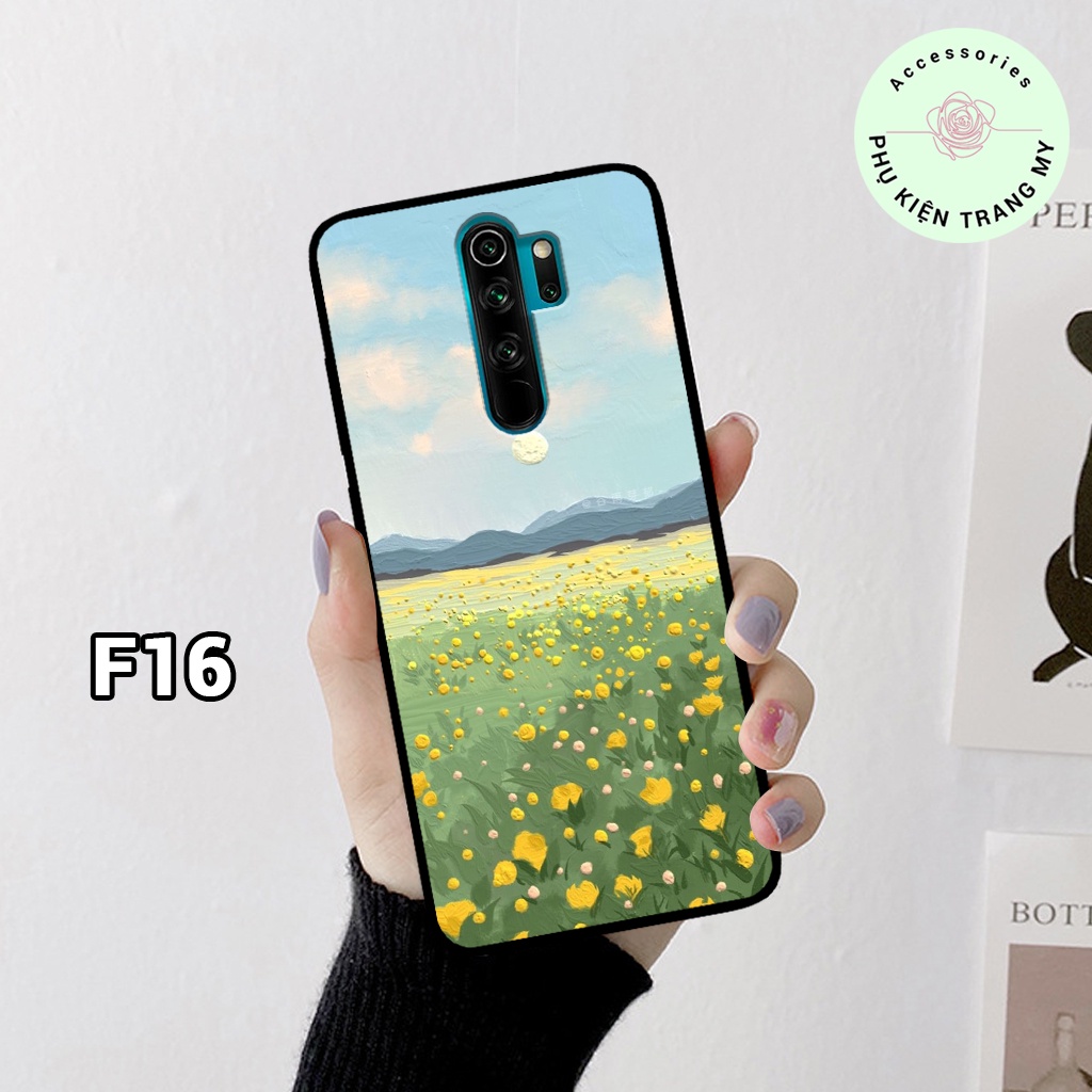 Ốp lưng xiaomi redmi note 8 pro/ redmi 8/ redmi 9 - ốp lưng điện thoại xiaomi in hình vườn hoa xinh xắn, nhẹ nhàng
