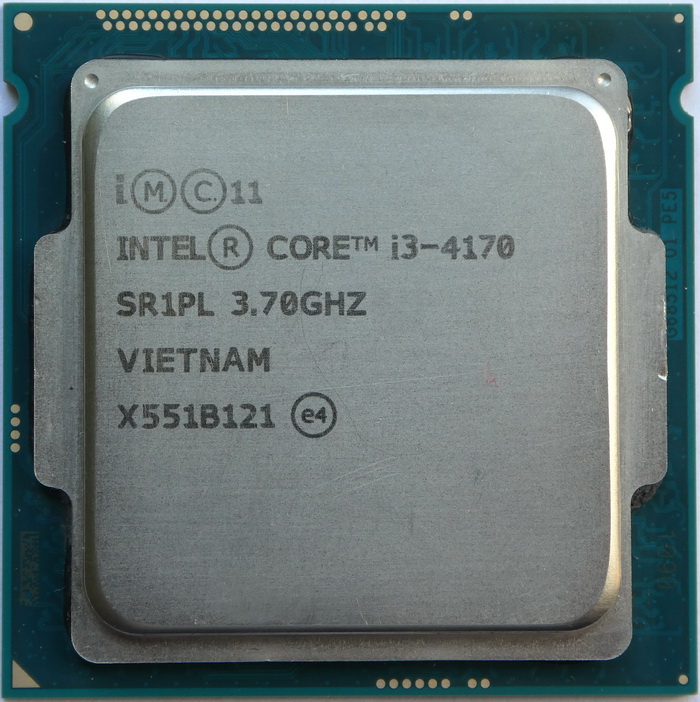 Bộ vi xử lý Intel CPU Intel Core i3 4130 (3.50GHz, 6M, 2 Cores 4 Threads) Socket: LGA 1150 - HÀNG NHẬP KHẨU.