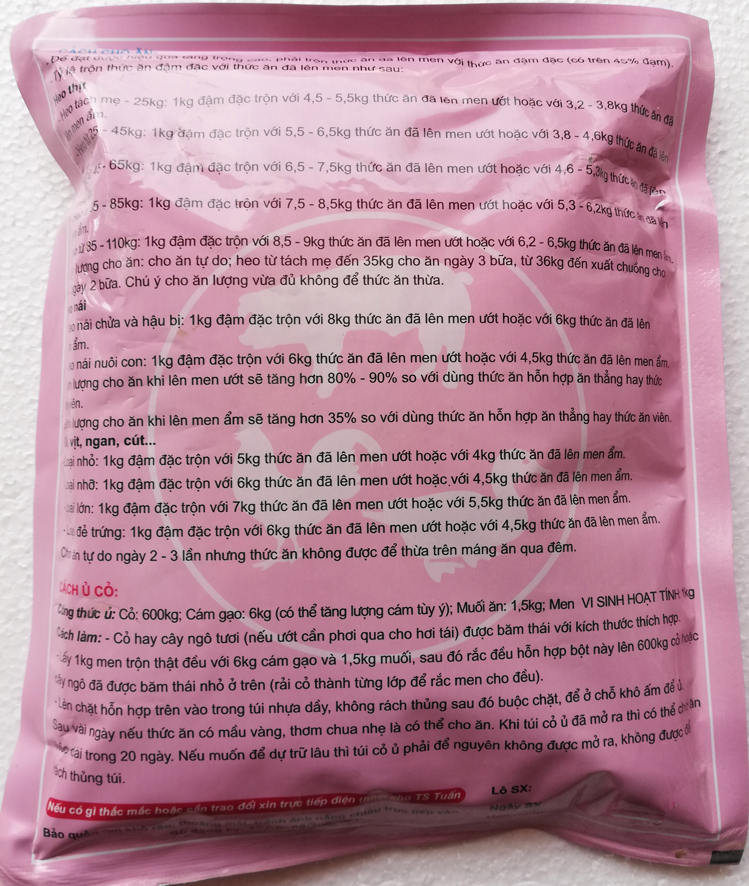 10 gói Men ủ vi sinh hoạt tính 500g