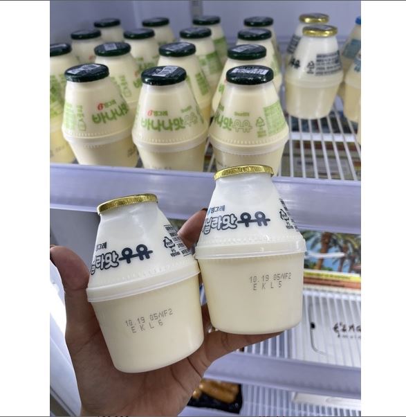 [GIAO 2H]Sữa chuối tươi chum Binggrae Hàn Quốc( 1 hũ 240ml)