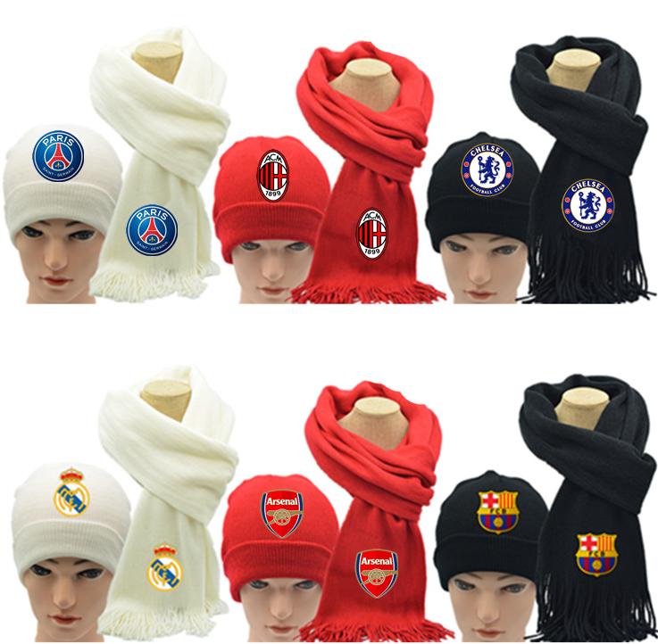 Bộ khăn và nón len CLb bóng đá - LiDO Sports