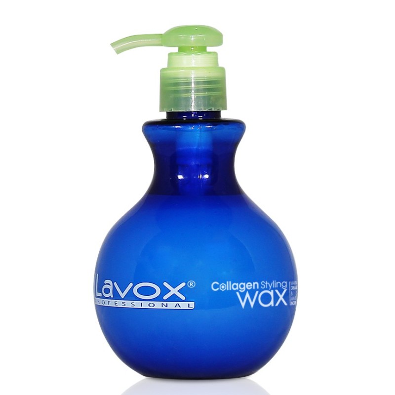 [300ml] Wax dây tạo nếp tóc dầy bồng bềnh Lavox Collagen giữ lọn tạo kiểu tóc mềm mượt tự nhiên (xanh dương) giá rẻ