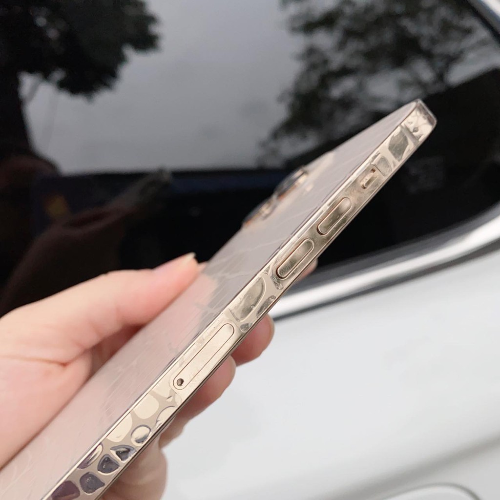 Miếng dán PPF Iphone 12 Pro Max vân cá sấu