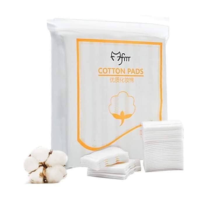 COMBO 5 TÚI Bông tẩy trang 222 miếng 3 chất liệu 100% cotton sợi bông tự nhiên mềm mịn thấm hút tốt an toàn cho da Kho Sỉ Sài Thành