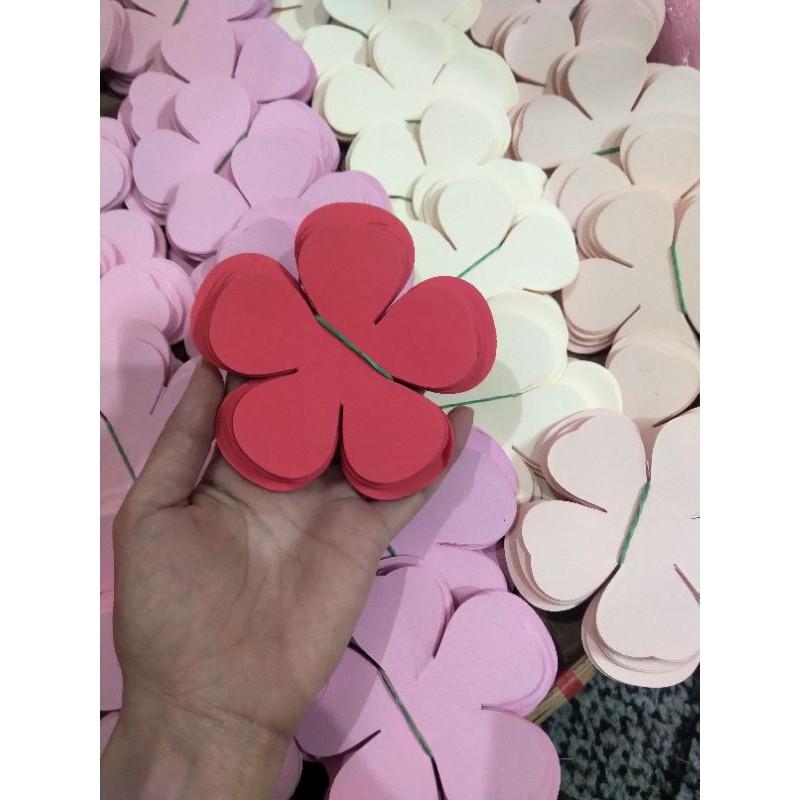 [5 BÔNG] Set HOA HỒNG giấy mỹ thuật tự làm