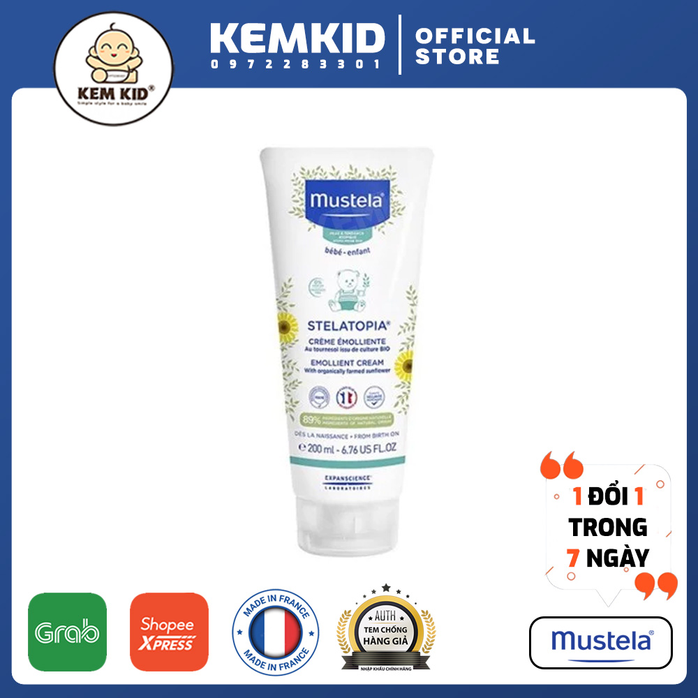 [Da Chàm Mẹ & Bé] Kem Stelatopia Lipid Replenishing Cream 150ml - Kem Dưỡng Da Chàm Thể Tạng, Cho Trẻ Sơ Sinh và Mẹ Bầu