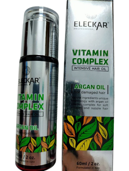 Tinh dầu phục hồi tóc Eleckar Keratin Argan oil 60ml