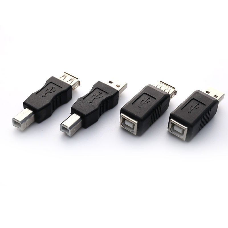 Ginni USB 2.0 type A Female to type B Male Printer Scanner Adapter Converter Connector