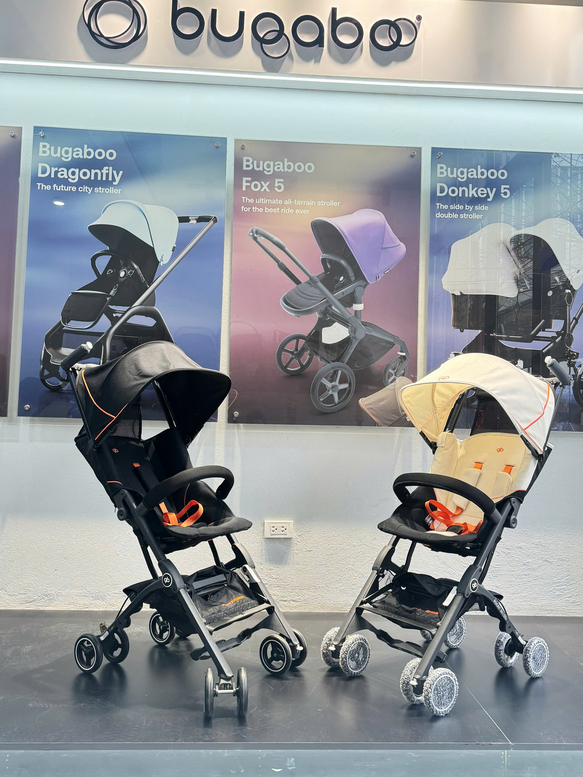 Xe đẩy gấp gọn cho bé GB Pockit All Terrain
