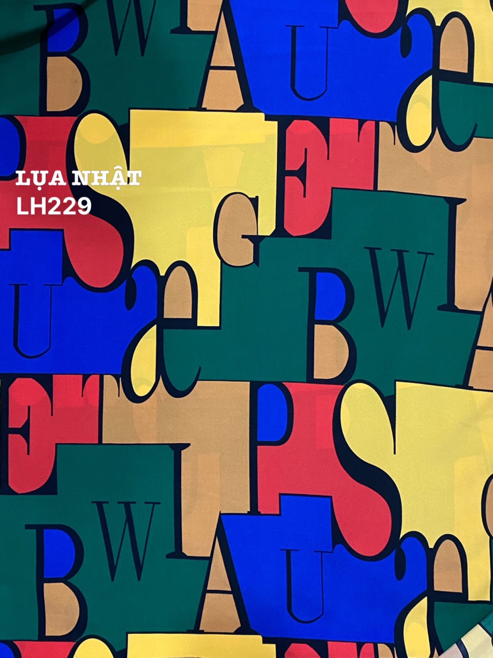 [HCM]VẢI LỤA LẬP THỂ  XANH COBAN - DÒNG VẢI THÔNG DỤNG - 1 MÉT X 1M5