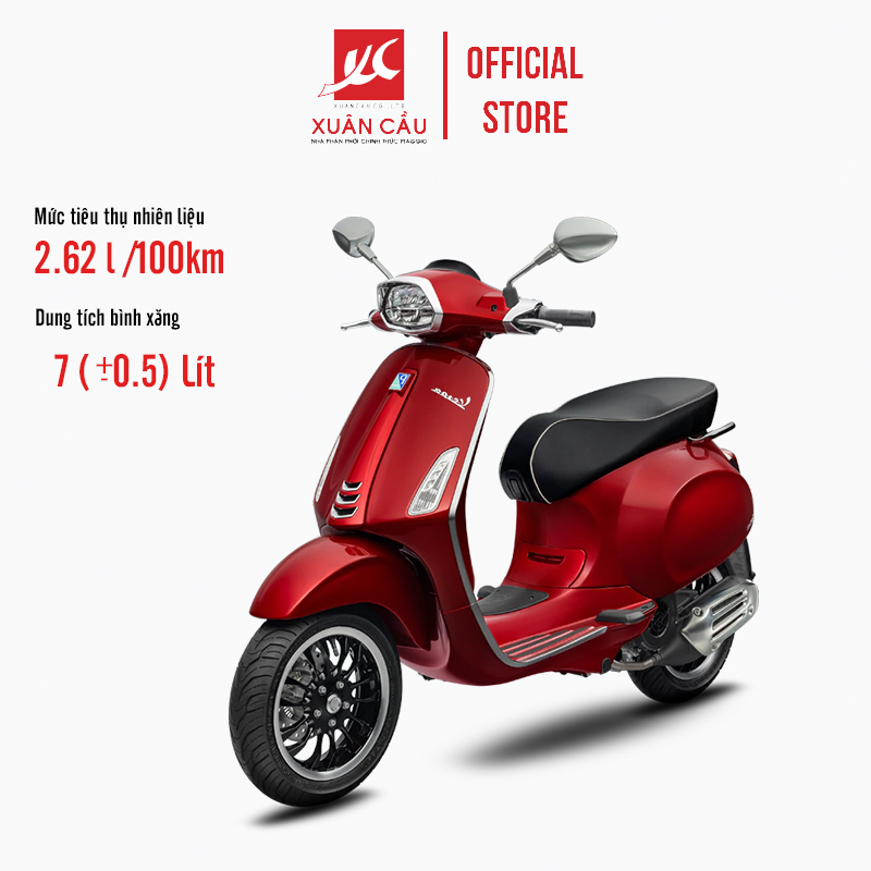 [Trả góp 0%] [Xe máy trả góp 0%]Xe máy Vespa Sprint ABS 125cc iGet Led - Mới 100%