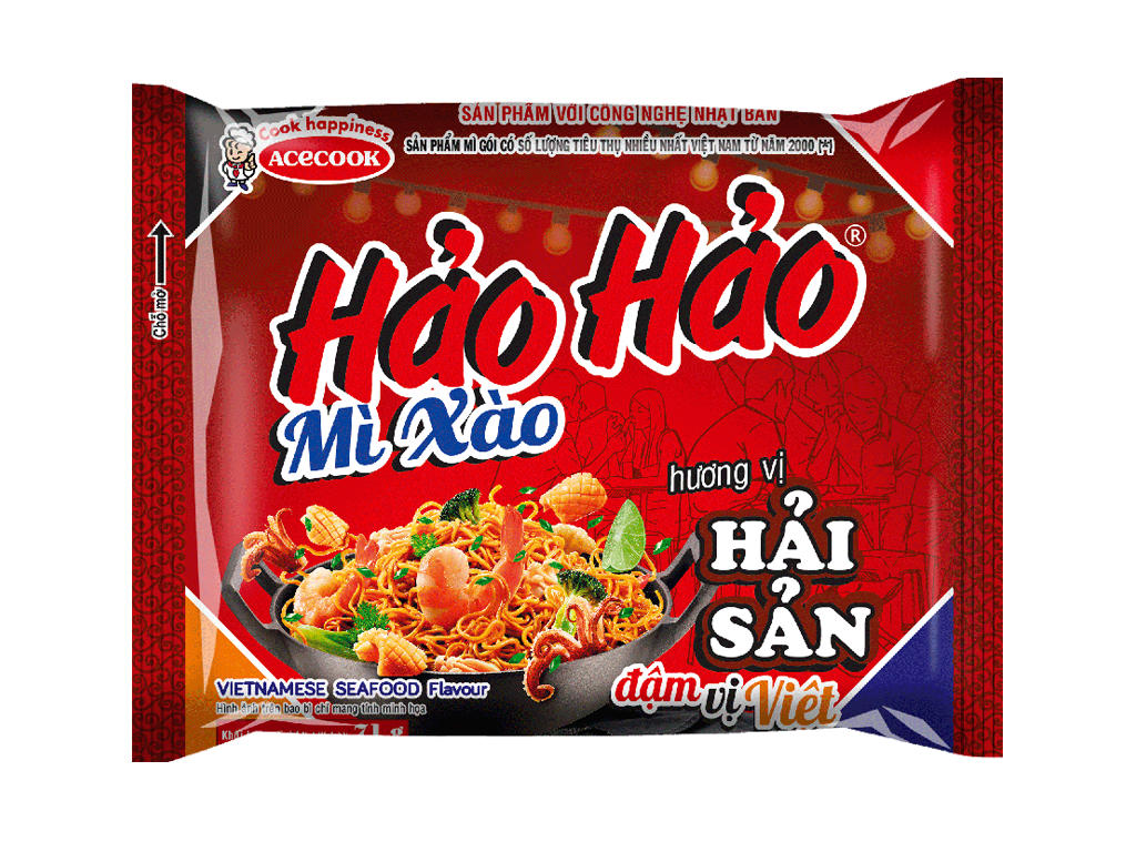 Mì Hảo Hảo Xào Hải Sản (30 gói/71gr)