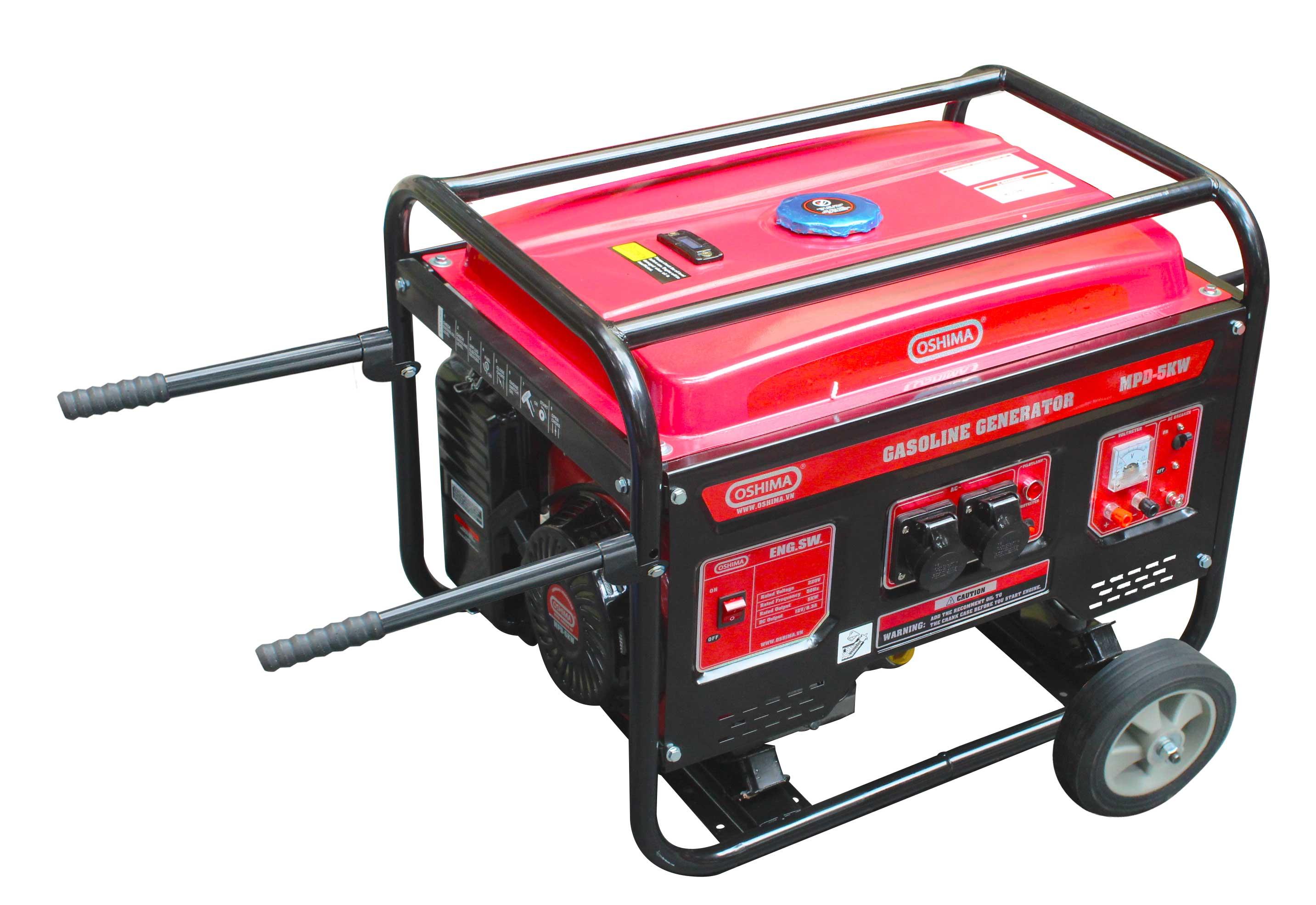 Máy Phát Điện Chạy Xăng Oshima MPD 5KW