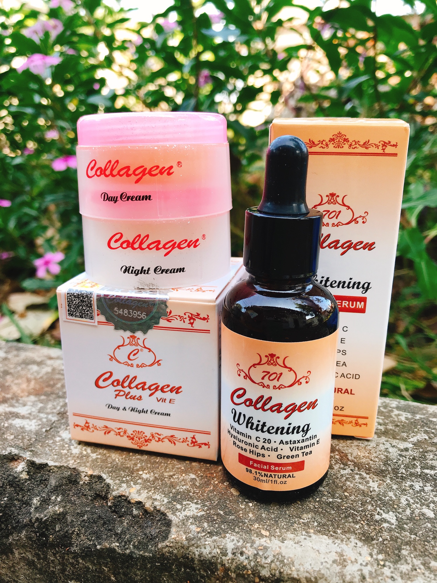 Combo kem collagen plus vite tặng serum