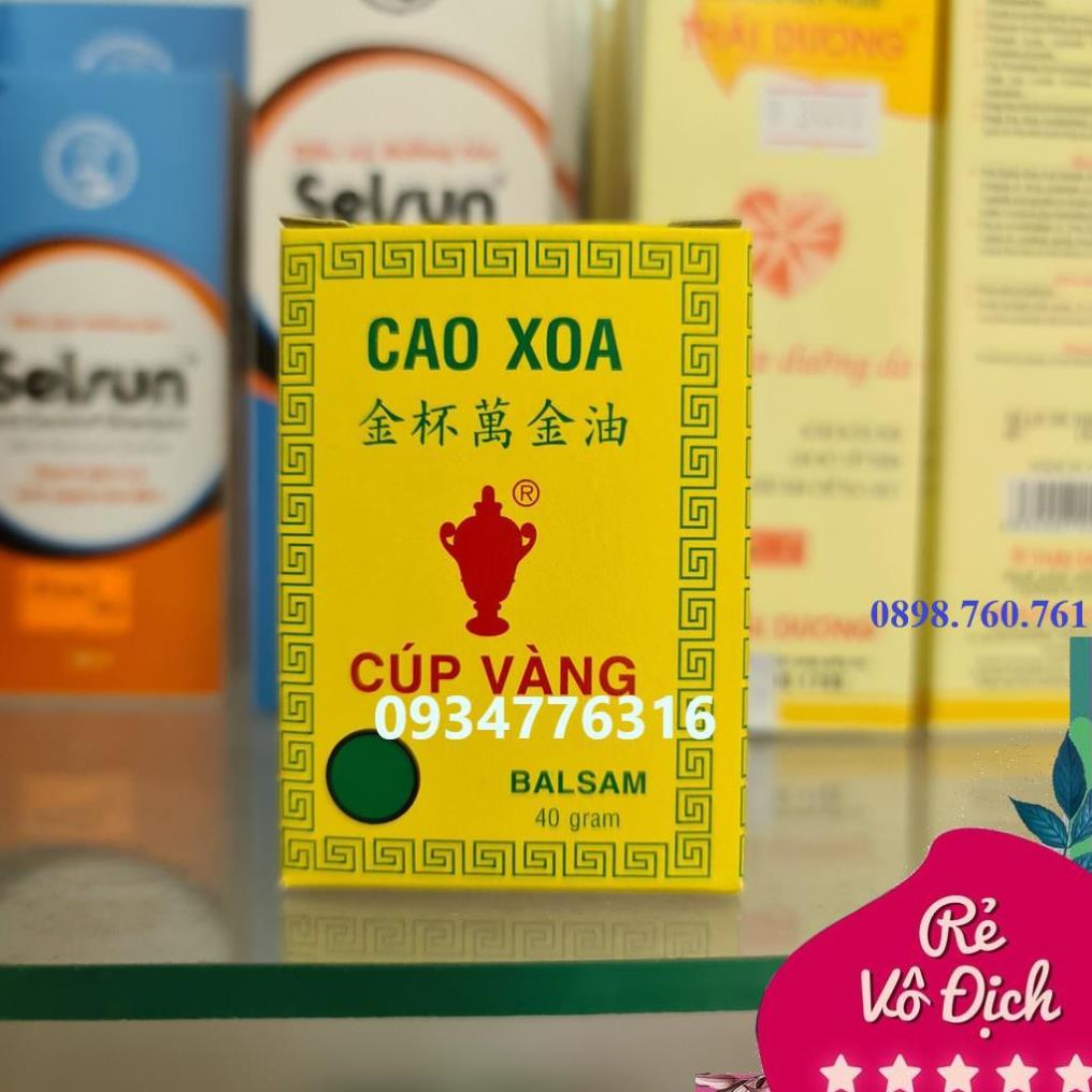 Dầu cù là cao xoa Cúp Vàng
