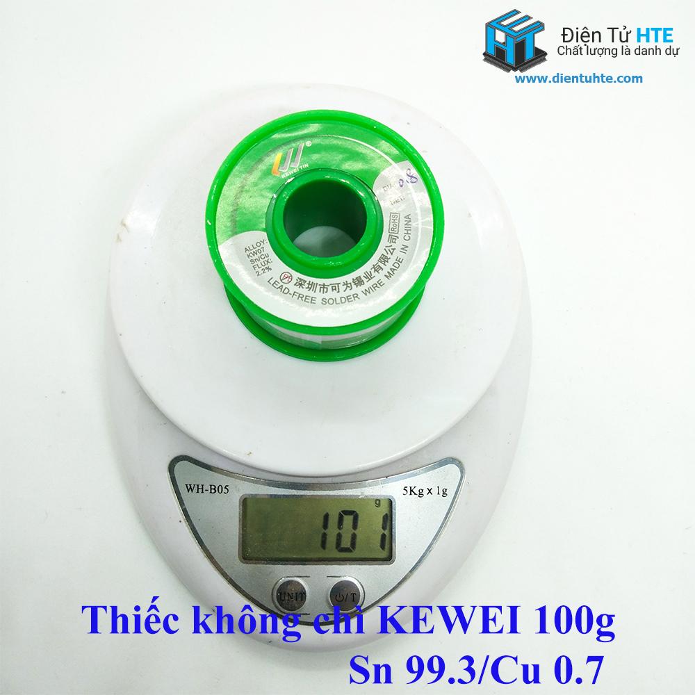 Thiếc hàn không chì KEWEI 100g 0.8mm