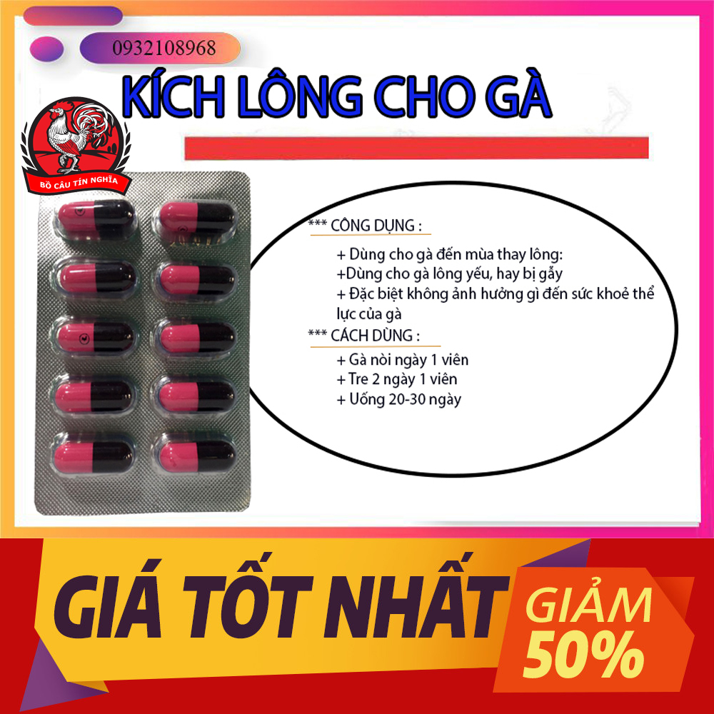 [HOÀN TIỀN 10%]KÍCH LÔNG CHO GÀ CHỌI GÀ TRE - KÍCH LÔNG CHO GÀ - KÍCH MỌC LÔNG CHO GÀ