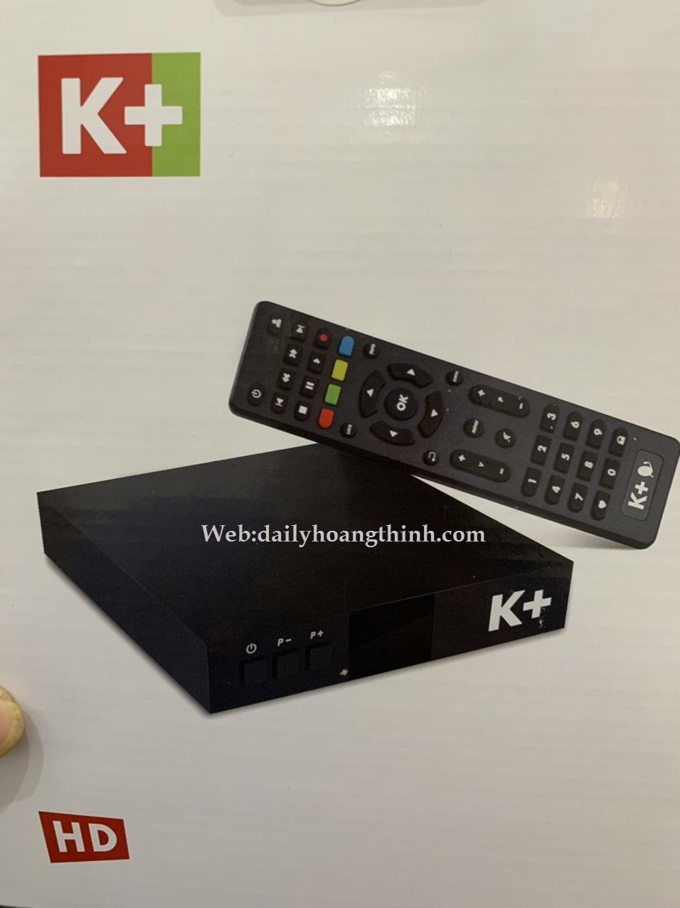 [HCM]Điều khiển-Remote Đầu thu K+ HD Chảo mẫu mới nhất 2019