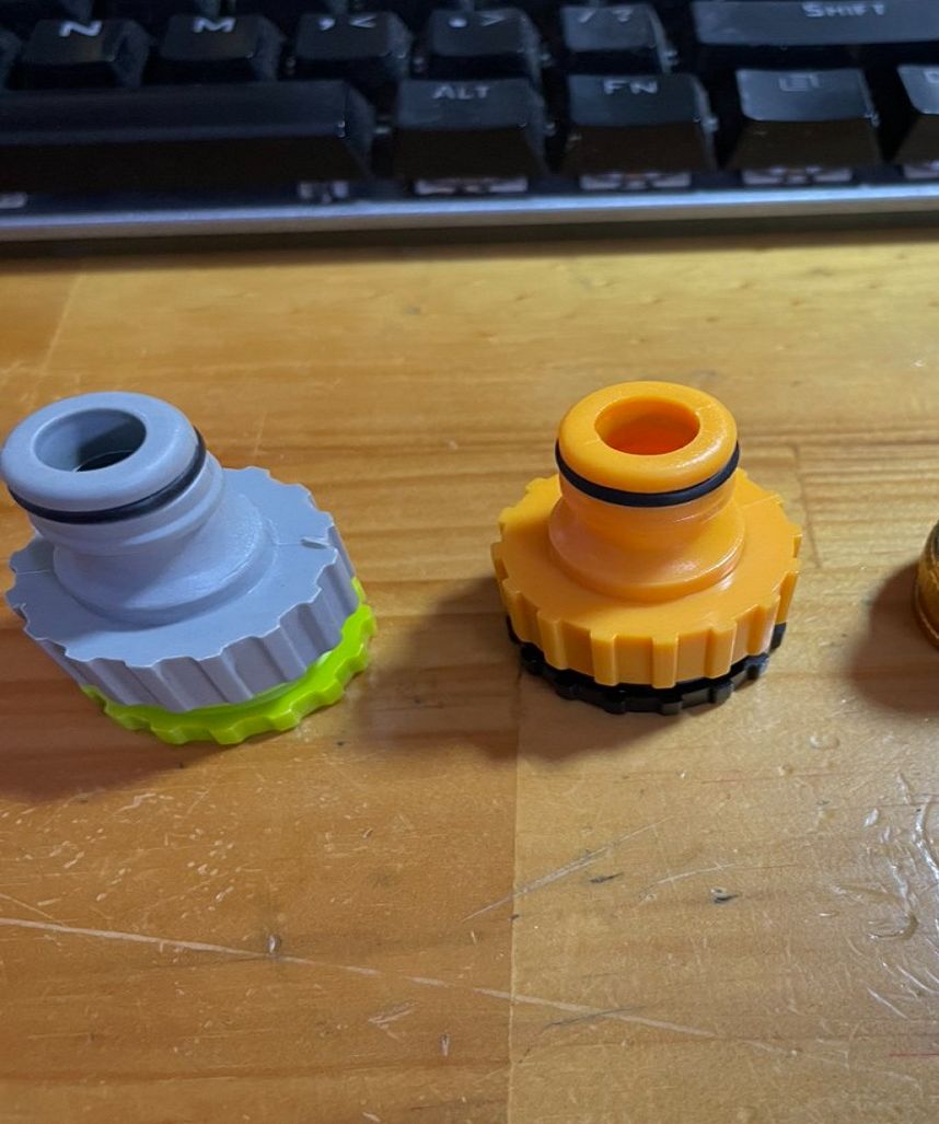 [1 PCs] 20mm internal thread tap fittings or 25mm thread to quick coupler-th390