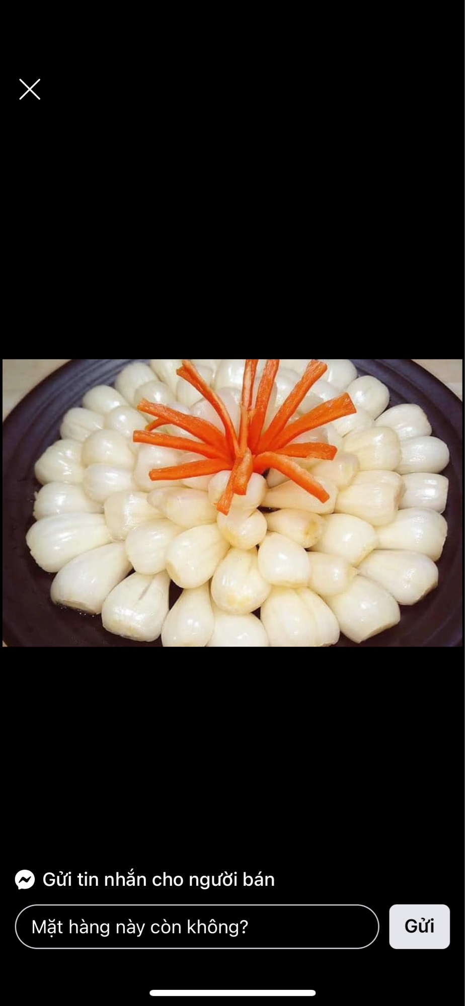 Củ kiệu ngâm giấm đường