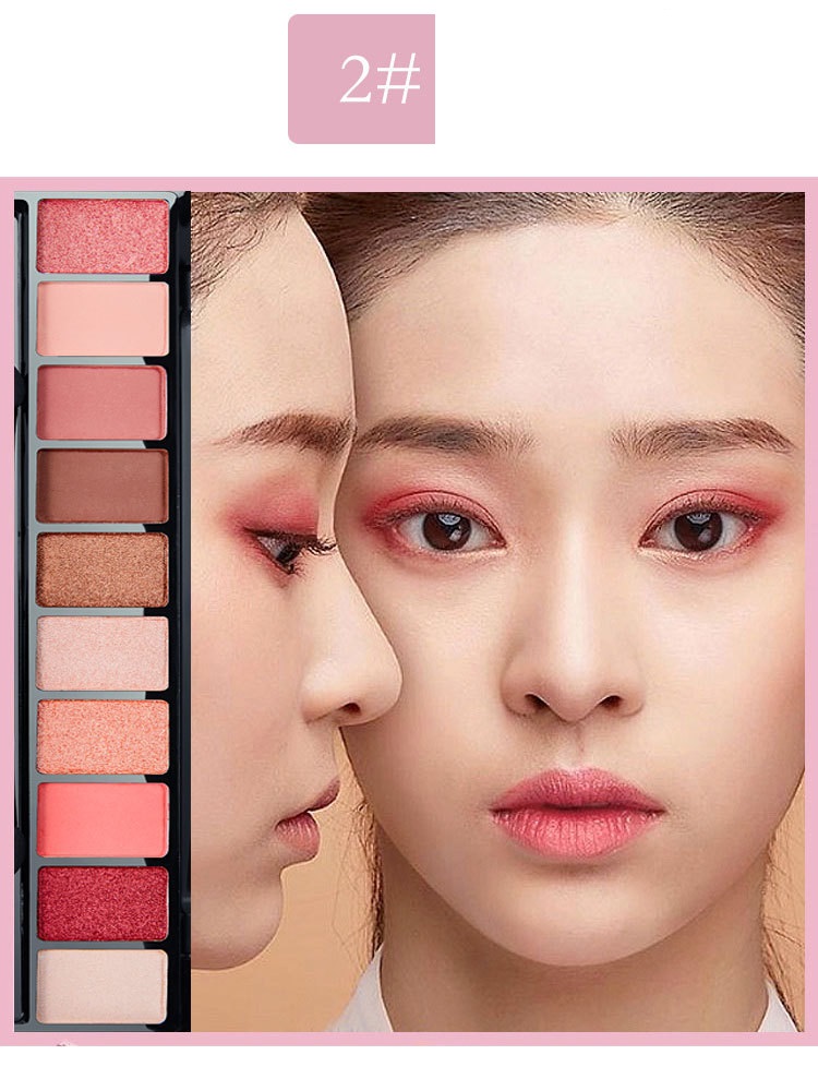 Bảng phấn mắt 10 màu Color Geometry 9999