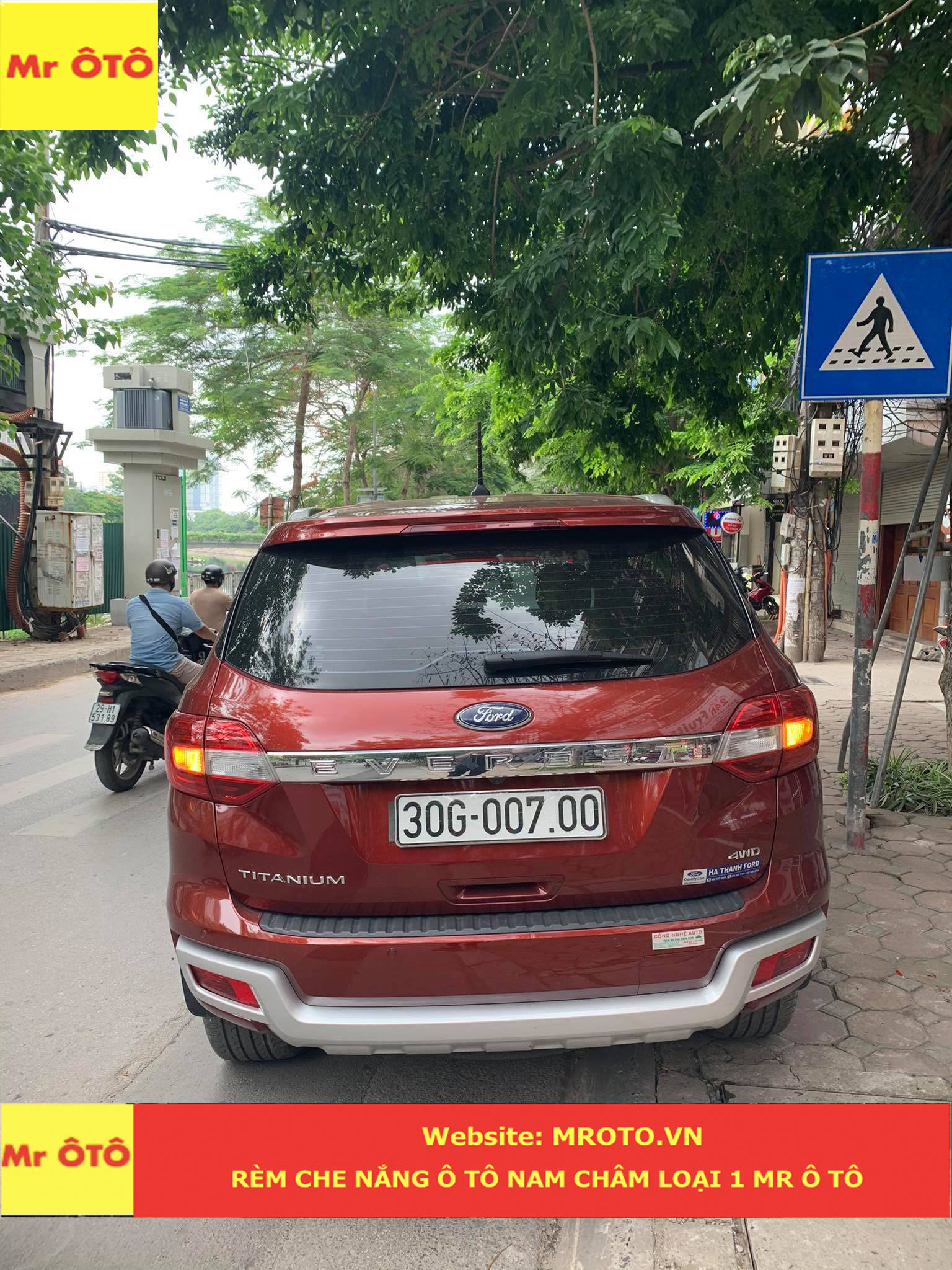 Rèm Che Nắng Ford Everest 2017-2021 Mr OTO
