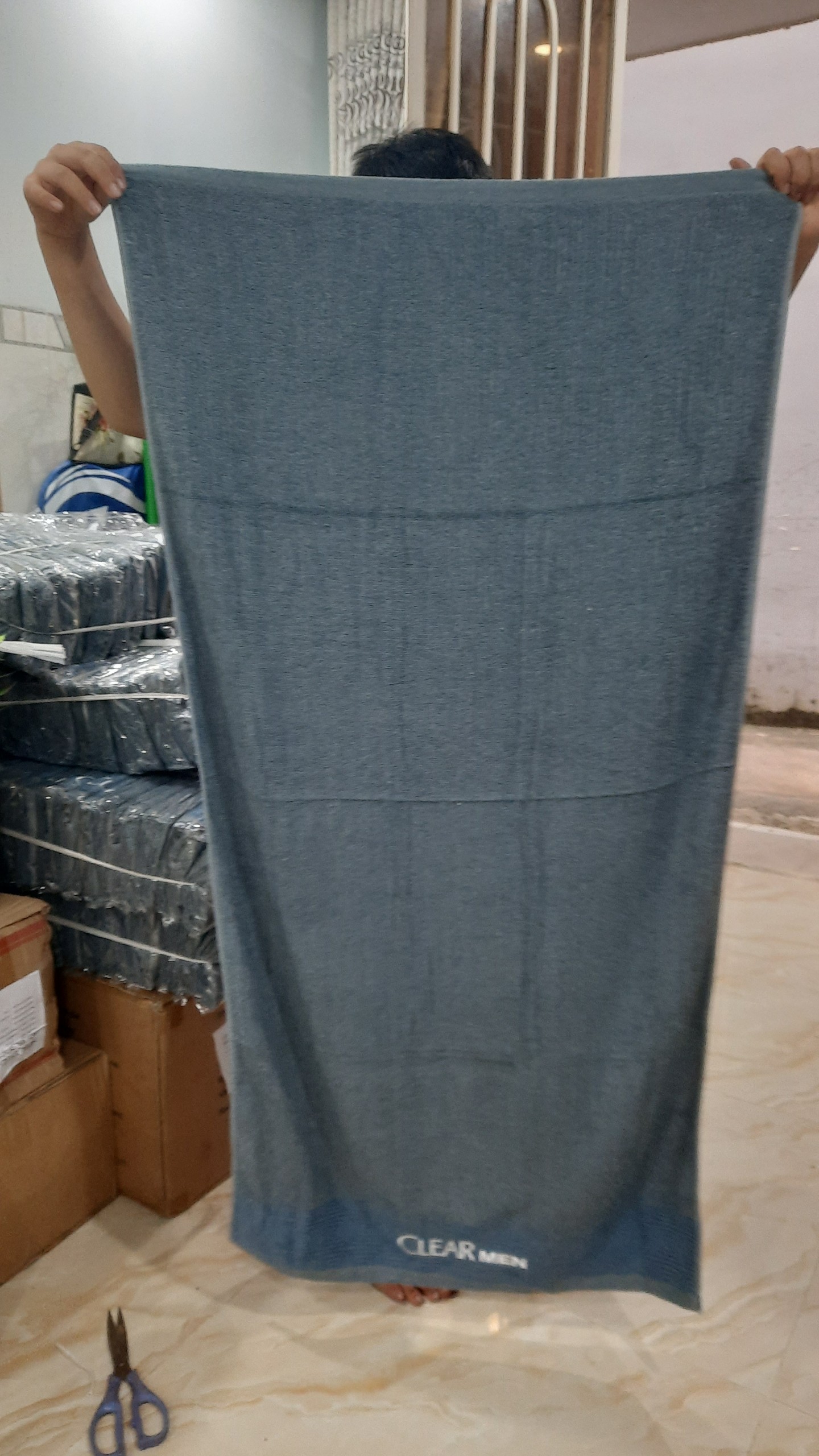 Khăn tắm 120×60cm hkm clear
