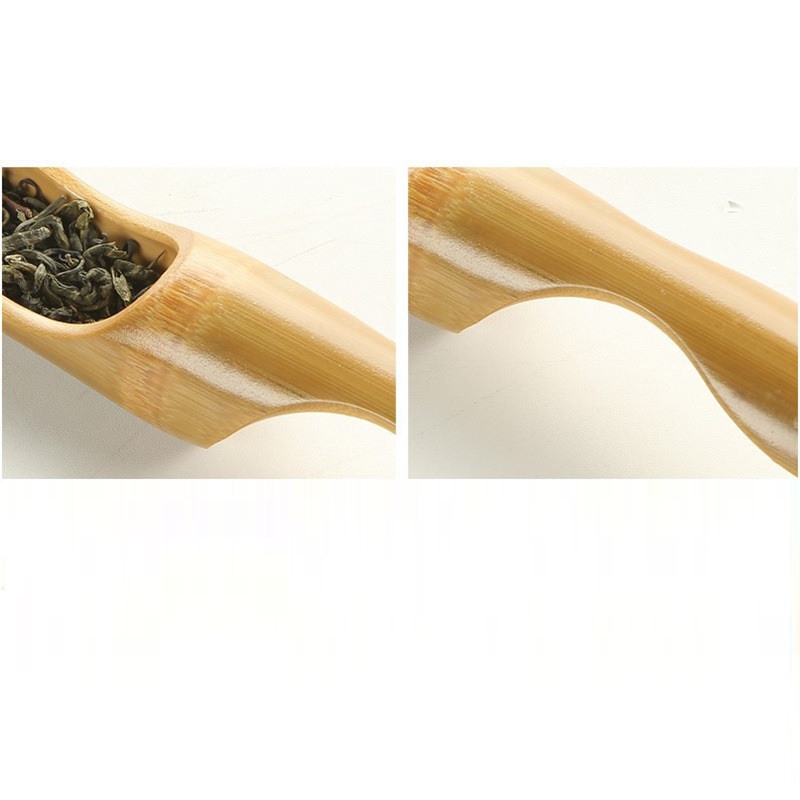 Cây Xúc Trà Dụng Cụ Pha Trà Đạo Bằng Tre Già