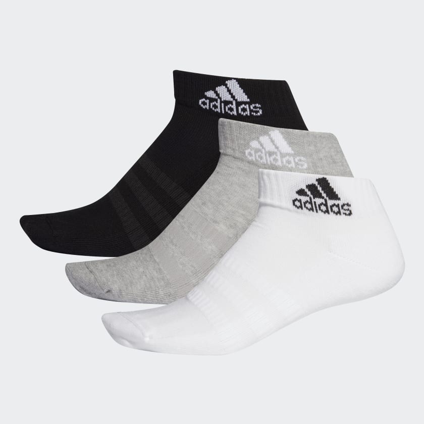 CHÍNH HÃNG Adidas TRAINING Bộ 3 đôi tất đệm cổ chân - DZ9364