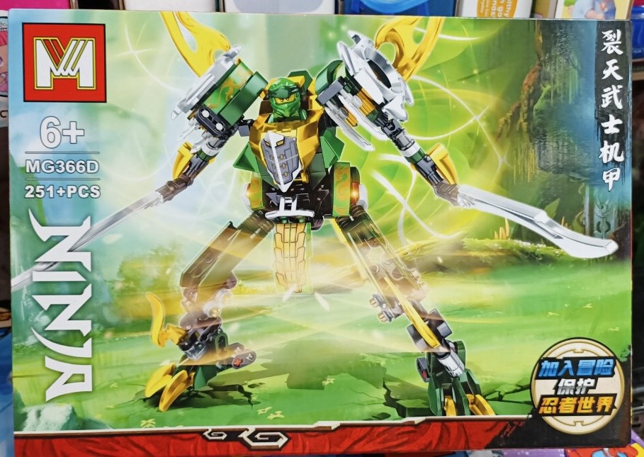 Đồ chơi lắp ráp robot ninja mg366a mg366b mg366c mg366d