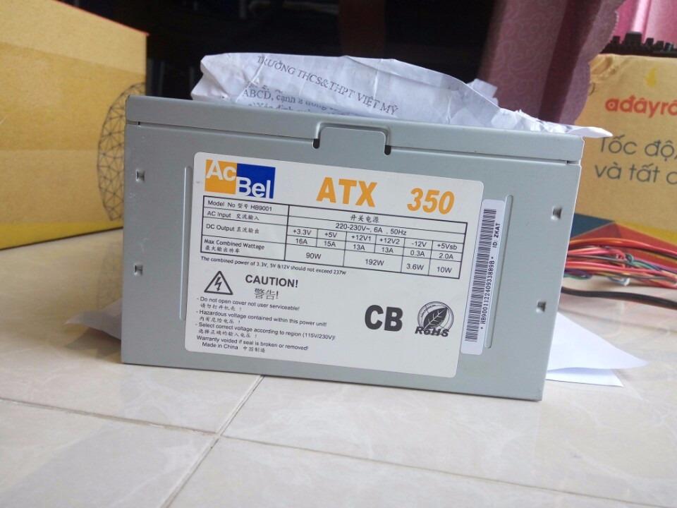 Nguồn Công Suất Thực Acbel 350W
