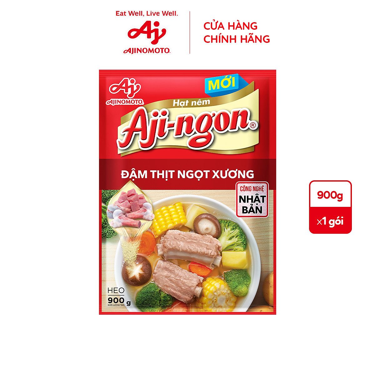 Hạt nêm Aji-ngon 900g