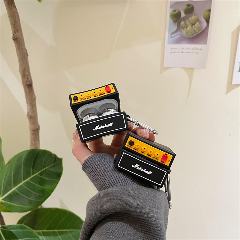 Ốp case dành cho galaxy buds live/buds pro/buds 2 pro/ buds 2/buds fe hình heo trái cây