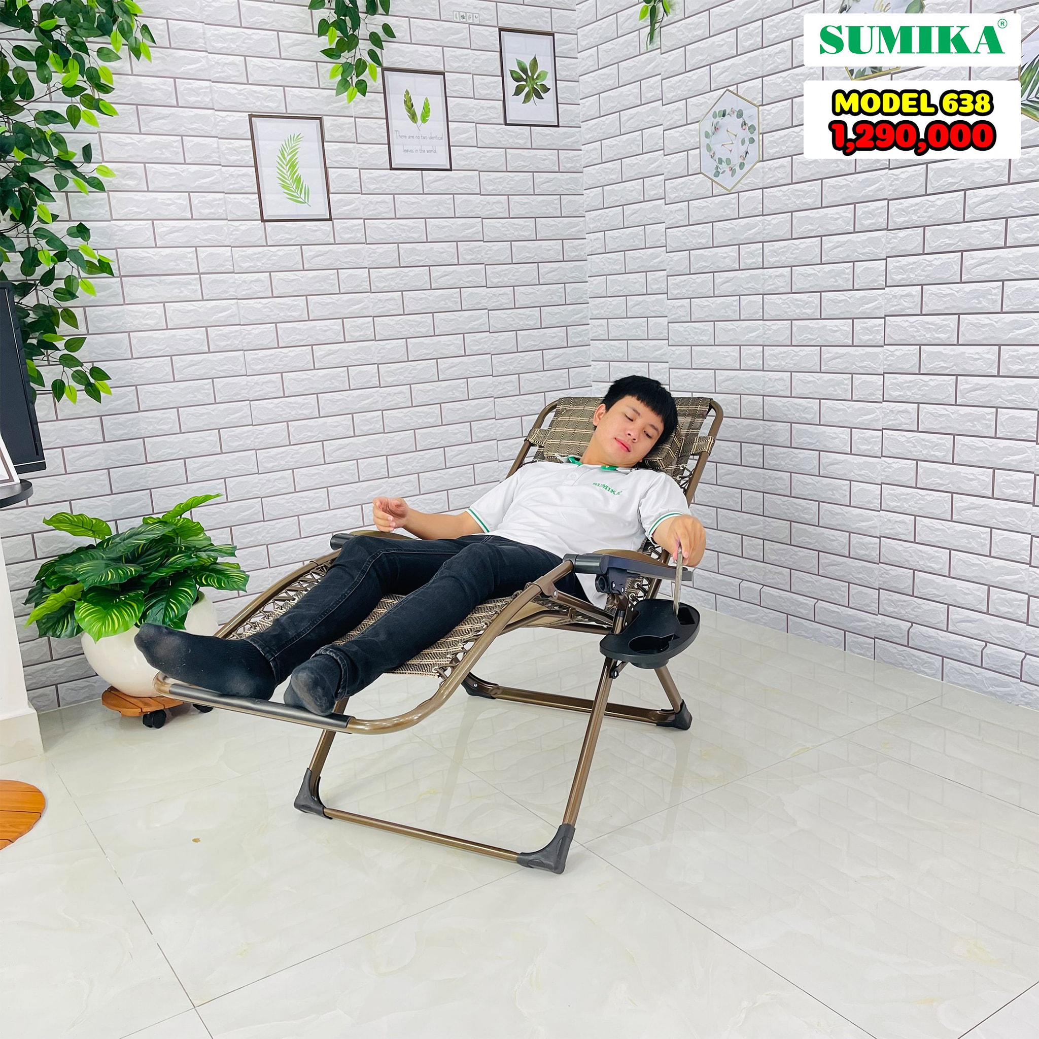 Ghế xếp thư giãn Sumika 638