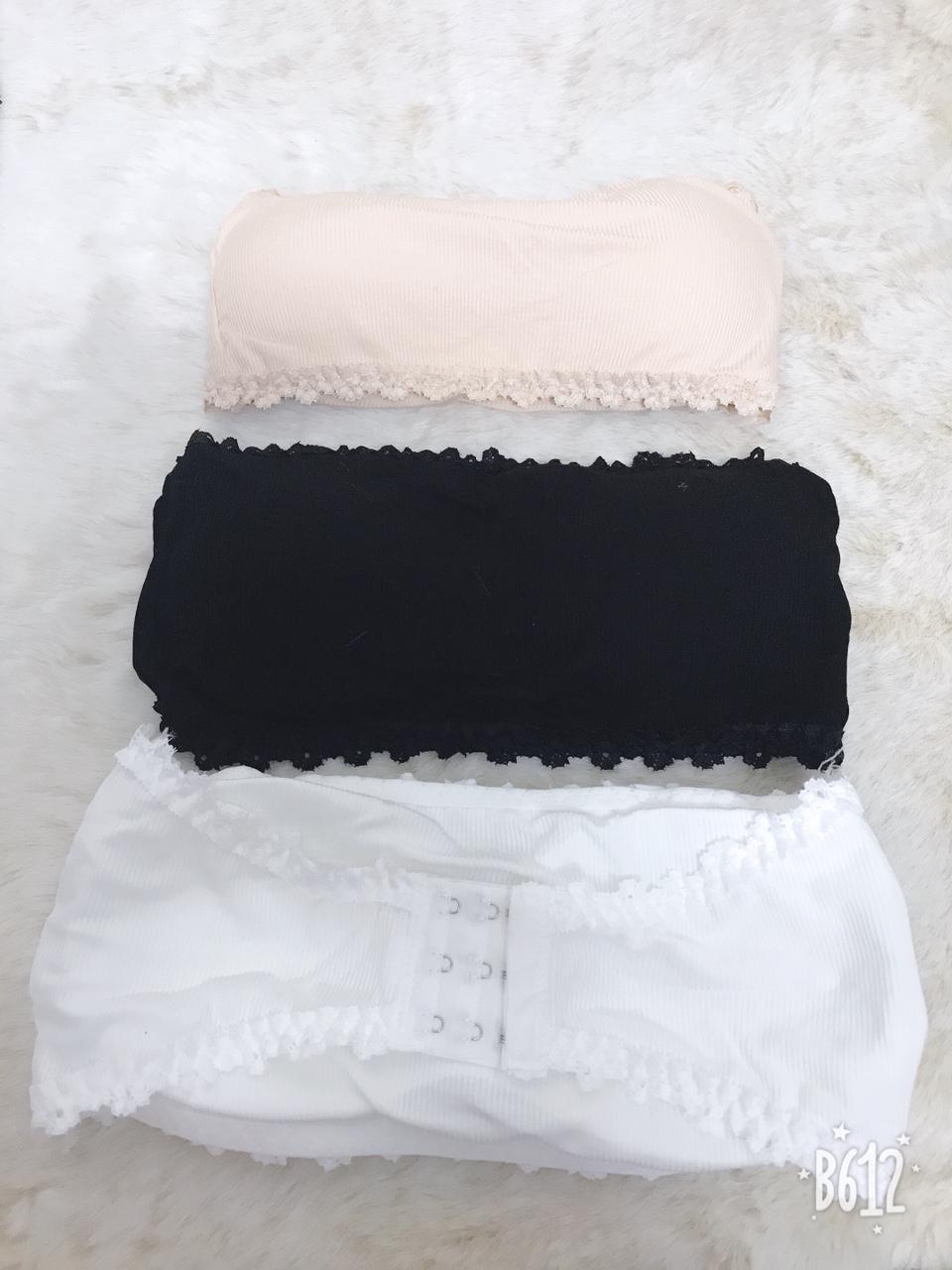 Áo ngực bara không dây (đen)
