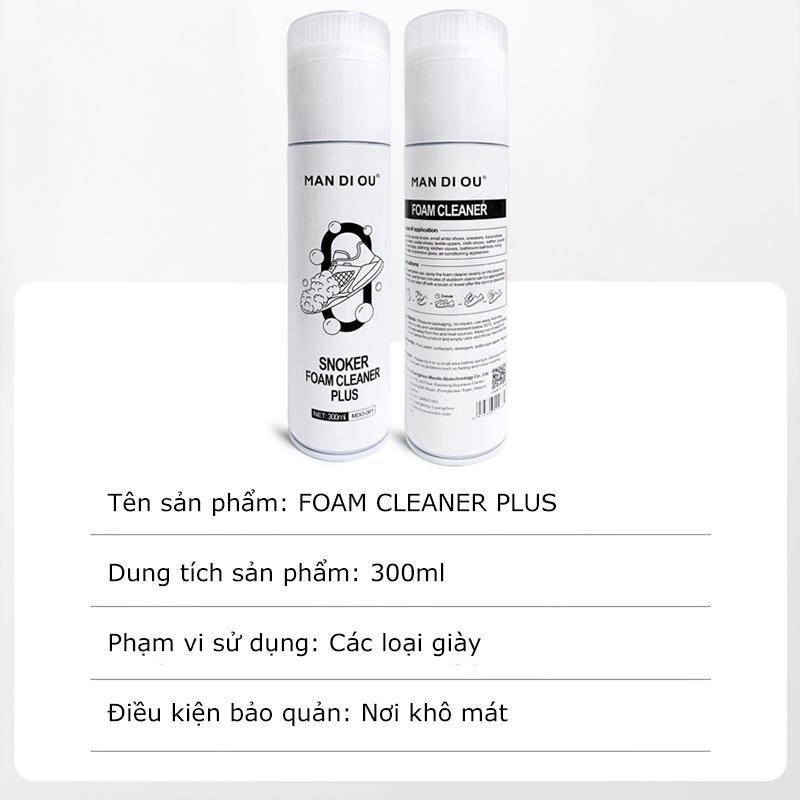 Chai Xịt Tạo Bọt Vệ Sinh Giày Cao Cấp 300ml