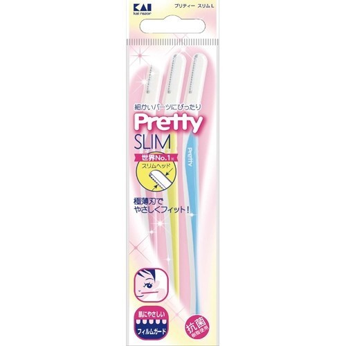 Set 3 dao cạo lông mày KAI Pretty hàng nội địa Nhật